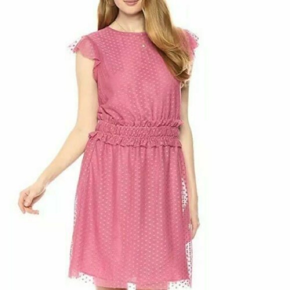 ▪️NWT Ella Moon rose dress size medium smocked waist - Picture 5 of 11